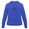 Толстовка женская Hooded Full Zip ярко-синяя