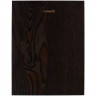 Плакетка Plaque, большая, венге с золотистой пластиной
