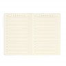 Ежедневник Latte soft touch недатированный, красный