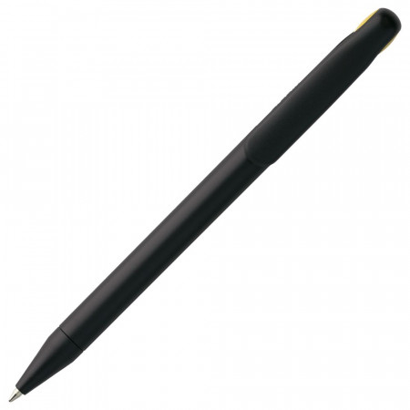 Ручка шариковая Prodir DS1 TMM Dot, черная с желтым