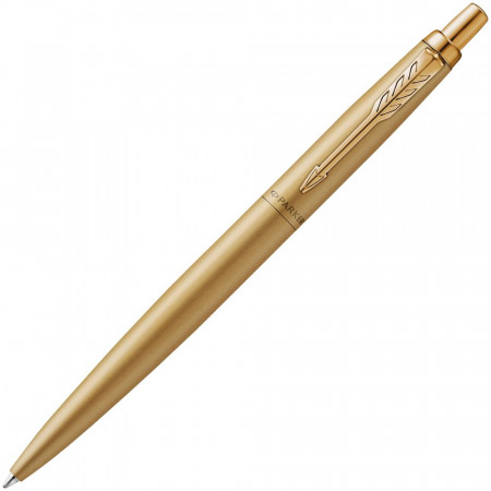 Ручка шариковая Parker Jotter XL Monochrome Gold, золотистая