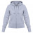 Толстовка женская Hooded Full Zip серый меланж