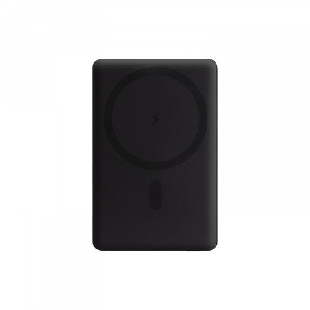 Внешний аккумулятор Atlantis PD 5000mAh с функцией беспроводной зарядки 15W, черный