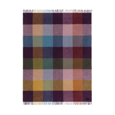 Плед Arequipa, фиолетовый с серым