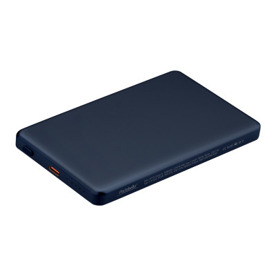 Внешний аккумулятор Атлантис (Atlantis) PD 5000mAh с функцией беспроводной зарядки 15W, синий