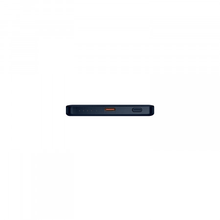 Внешний аккумулятор Atlantis PD 5000mAh с функцией беспроводной зарядки 15W, синий