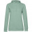 Толстовка с капюшоном женская Hoodie, серо-зеленая