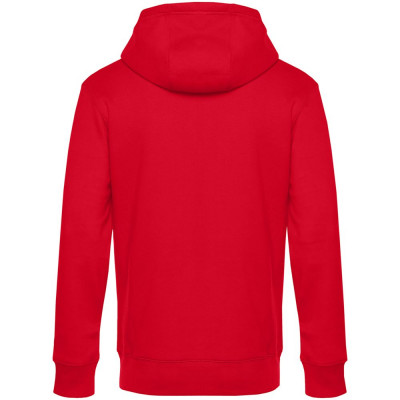 Толстовка с капюшоном унисекс King, красная