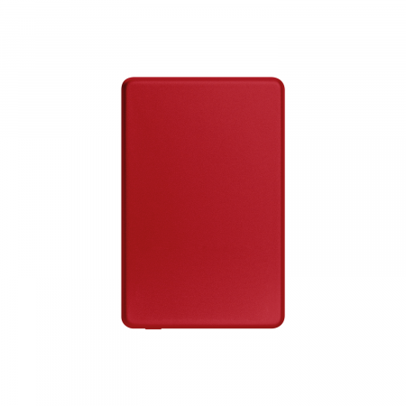 Внешний аккумулятор Атлантис (Atlantis) PD 5000mAh с функцией беспроводной зарядки 15W, красный