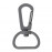 Застежка-карабин Snap Hook, M, серая
