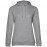 Толстовка с капюшоном женская Hoodie, серый меланж