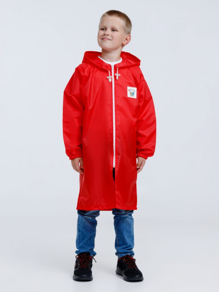 Дождевик детский Rainman Kids, красный