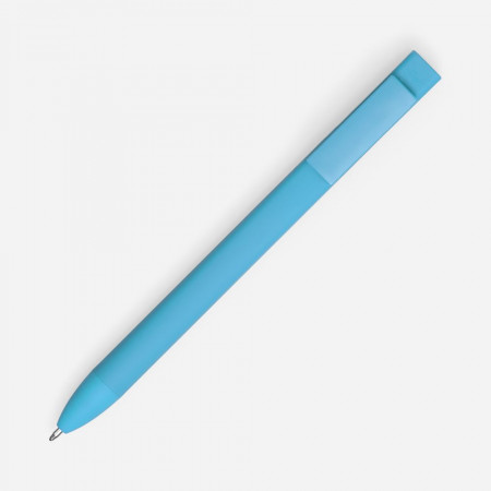 Ручка шариковая Swiper SQ Soft Touch, голубая