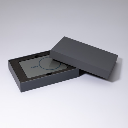 Внешний аккумулятор Оникс PD (Onyx PD) 5000mAh с функцией беспроводной зарядки 15W, серый