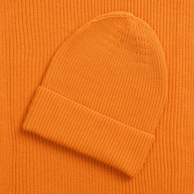 Шапка Nobilis Mono, оранжевая (абрикос)