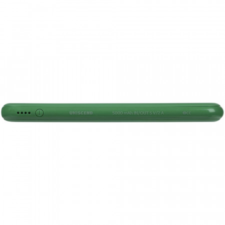 Аккумулятор Uniscend Half Day Type-C 5000 мAч, зеленый
