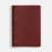 Ежедневник inStream, недатированный, красный