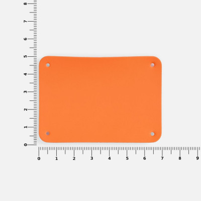 Лейбл Eta Soft Touch, XL, оранжевый