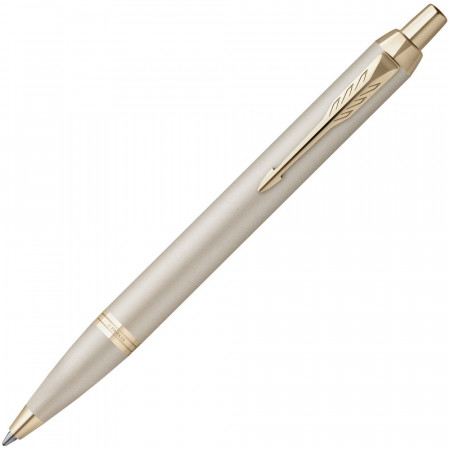 Ручка шариковая Parker IM Professionals Monochrome Champagne, золотистая