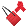 Набор Superbag Bubble (красный)