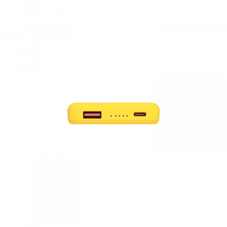 Внешний аккумулятор Largo PD 5000mAh с функцией беспроводной зарядки 15W, желтый