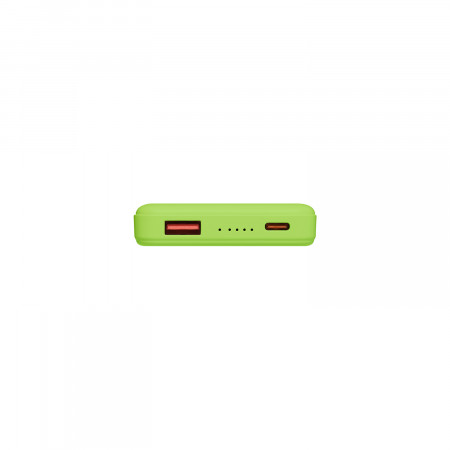 Внешний аккумулятор Largo PD 5000mAh с функцией беспроводной зарядки 15W, салатовый
