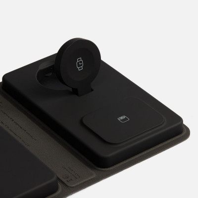 Внешний аккумулятор с беспроводной зарядкой reCover 8000 мАч, черный