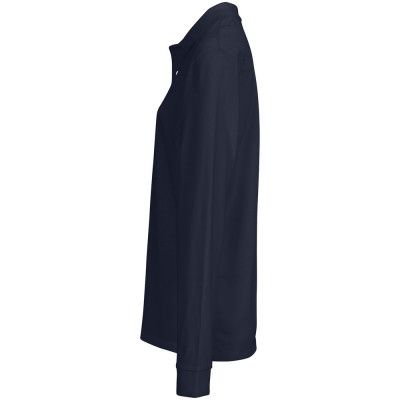 Рубашка поло унисекс с длинным рукавом Pacific LSL, кобальт (темно-синяя)