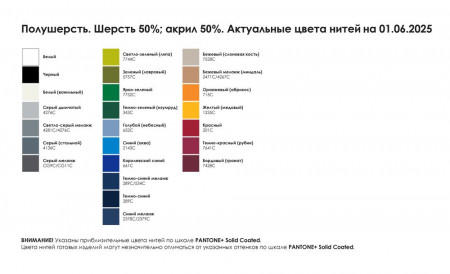 Варежки на заказ Joyful Grand, полушерсть