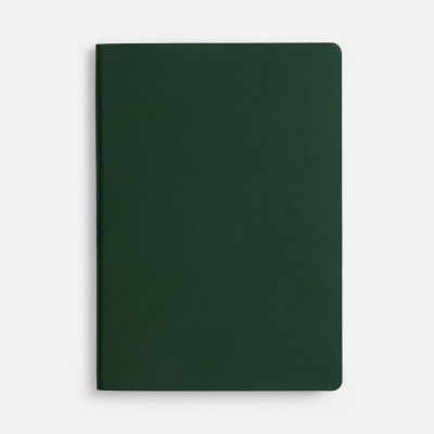 Блокнот Verso в клетку, зеленый, ver.2