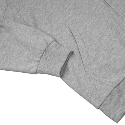 Толстовка на молнии с капюшоном Siverga Heavy 2.0, серый меланж