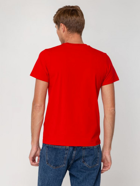 Футболка мужская T-bolka Stretch, красная