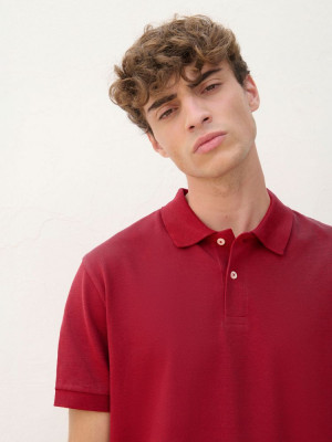 Рубашка поло унисекс Pacific, розовая (лососевая)