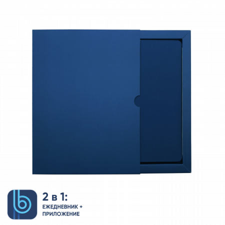 Ежедневник Bplanner.01 в подарочной коробке (серый)