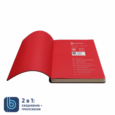 Ежедневник Bplanner.01 в подарочной коробке (серый)