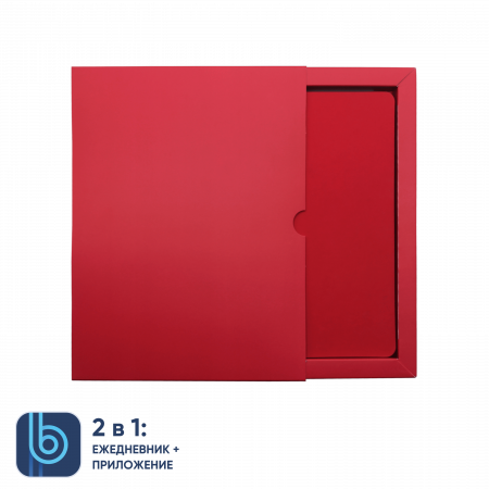Ежедневник Bplanner.01 в подарочной коробке (серый)