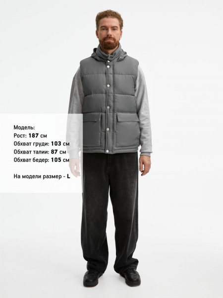 Жилет Ben Mac, серый