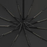 Зонт складной Fiber Magic Major с кейсом, черный