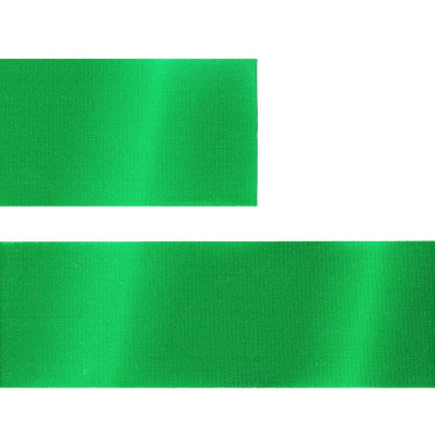 Лента сатиновая Satin 35 XXL, зеленая, 250 см