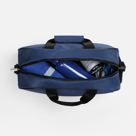 Спортивная сумка Atlantes, темно-синяя с черным