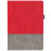 Ежедневник Horizon, недатированный, серый с красным