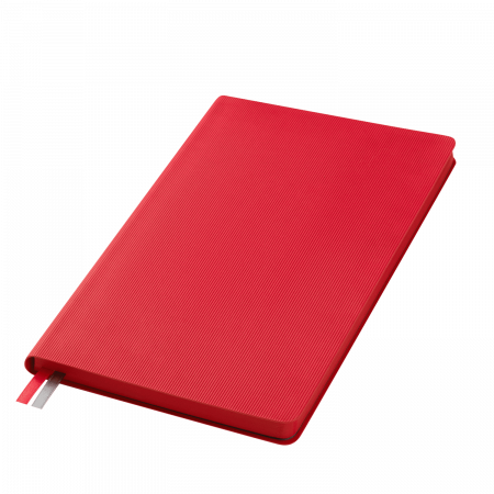 Ежедневник Рейн (Rain) недатированный, красный (без упаковки, без стикера)