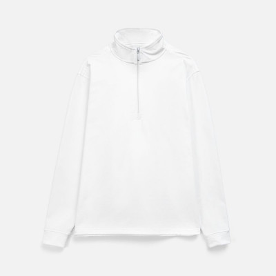 Свитшот на молнии Morfiss, белый