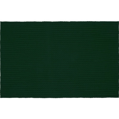 Плед Tressa, темно-зеленый