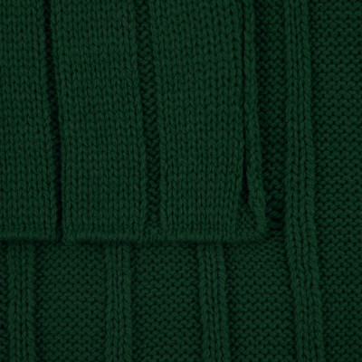 Плед Tressa, темно-зеленый