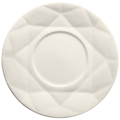 Чайная пара Diamante Bianco, белая