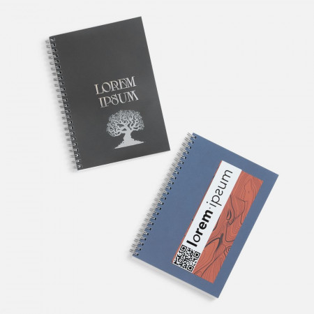 Блокнот на пружине Novalis, черный