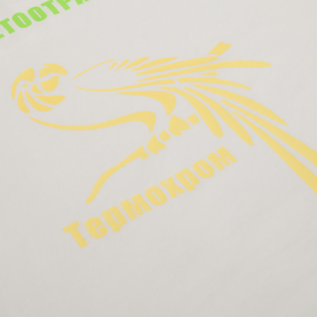 Футболка унисекс KRIS, 100% хлопок, 150 гр., белая (теплого оттенка)