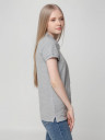 Рубашка поло женская Virma Lady, серый меланж