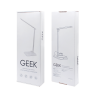 Настольная лампа Geek с беспроводной зарядкой (белый)